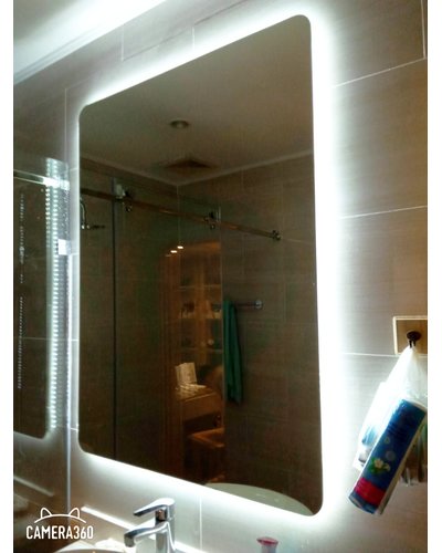 Gương nhà tắm đèn led kích thước 70 x 90cm